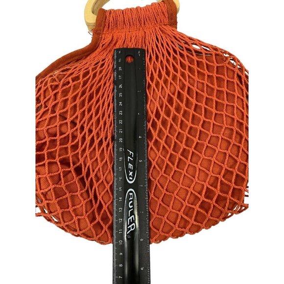 Wild Fable Women's Orange Knitted Handbag - Picture 5 of 6